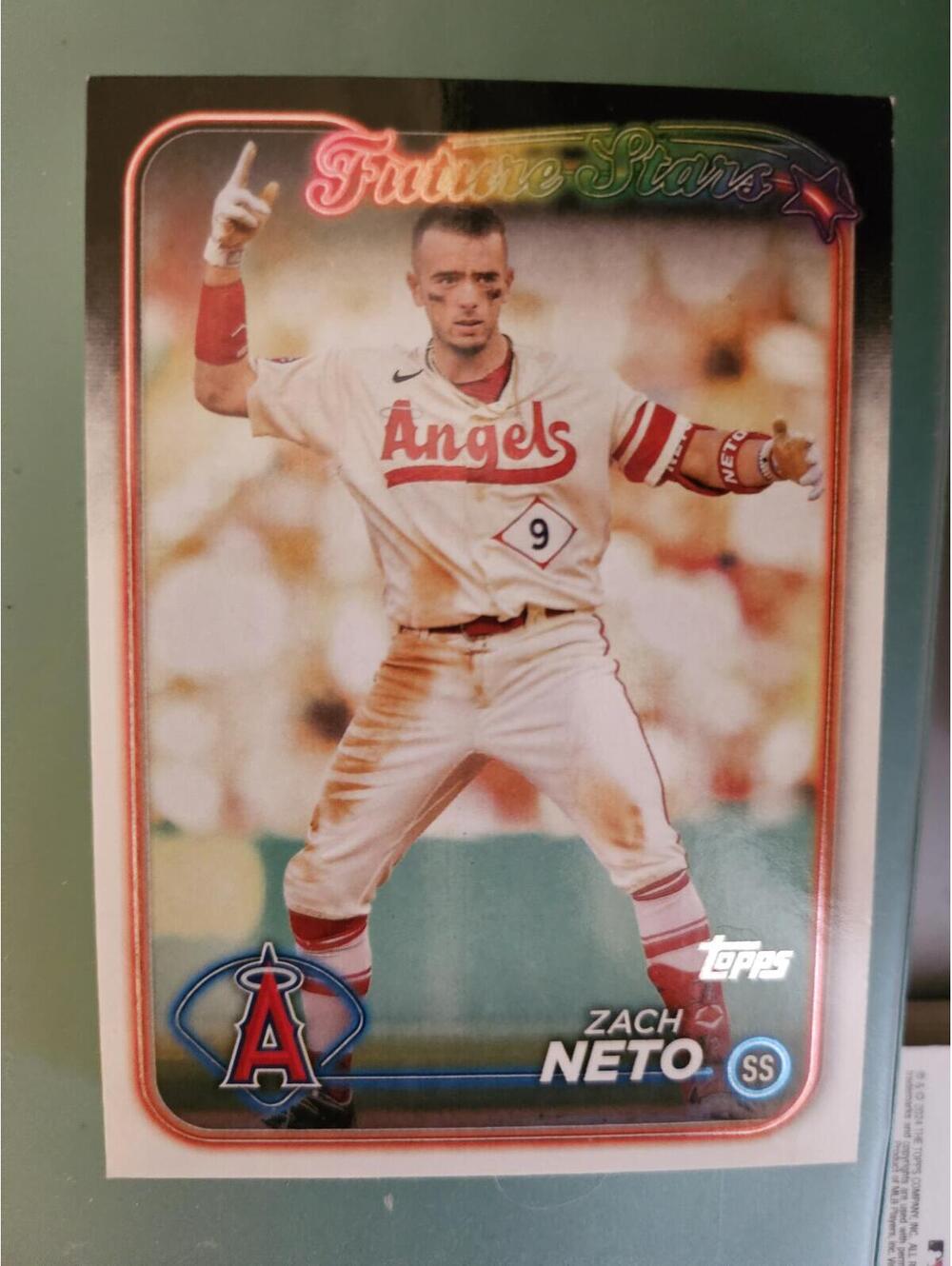 2024 Topps - Zach Neto - Los Angeles Angels #545 Future Stars